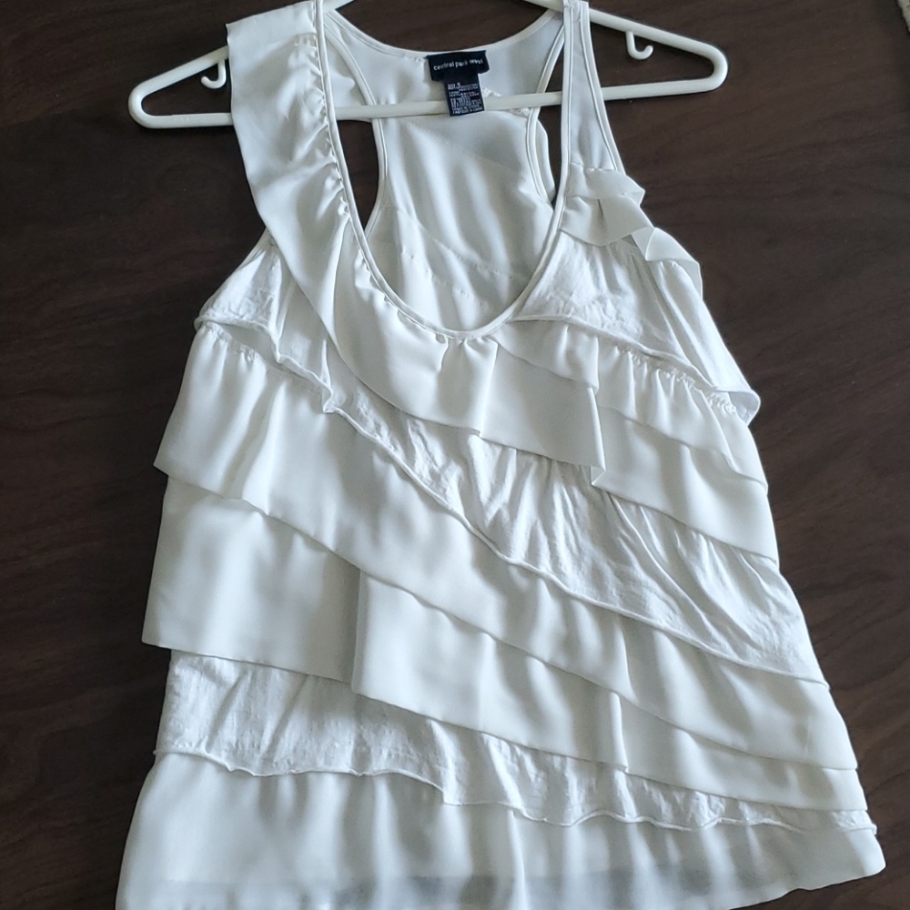 Aritzia White tank